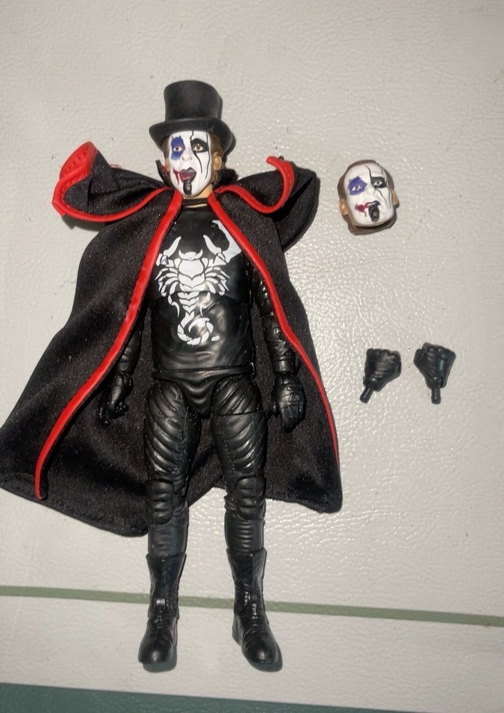 AEW Sting The Ripper (All In 2023) Elite Wrestling Action Figure Complete