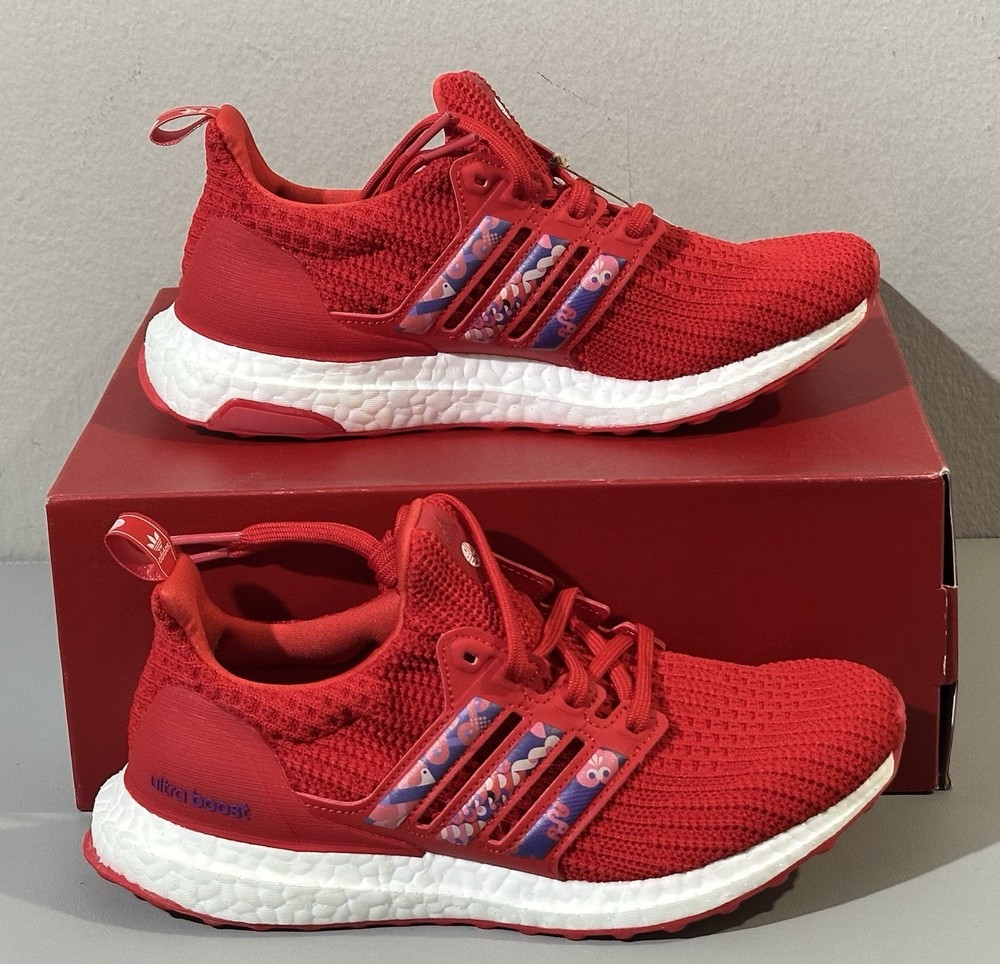 Adidas UltraBoost 4.0 DNA Chinese New Year Red White GZ8989 Size 5 Men's Running Shoes