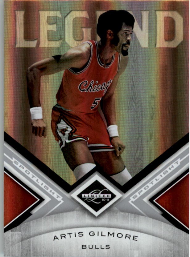 2010-11 Limited Silver Spotlight Artis Gilmore Bulls Card #103 /149