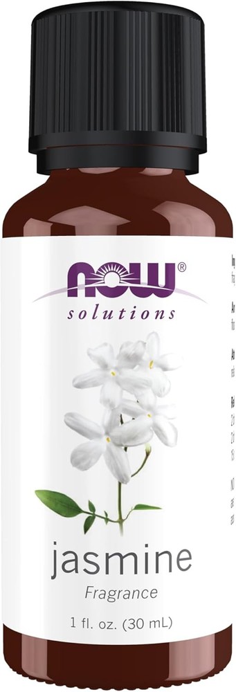 NOW Essential Oils, Jasmine Fragrance, Romantic Aromatherapy Scent, Steam...