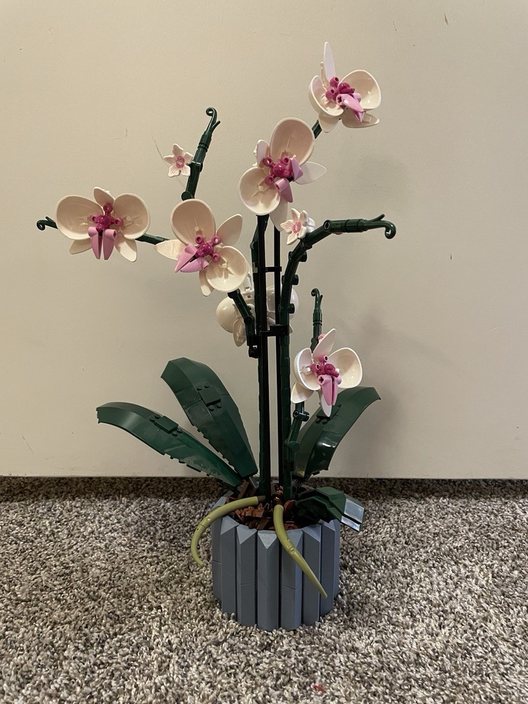 LEGO Orchid 10311 Plant Decor Used Set Missing Instructions
