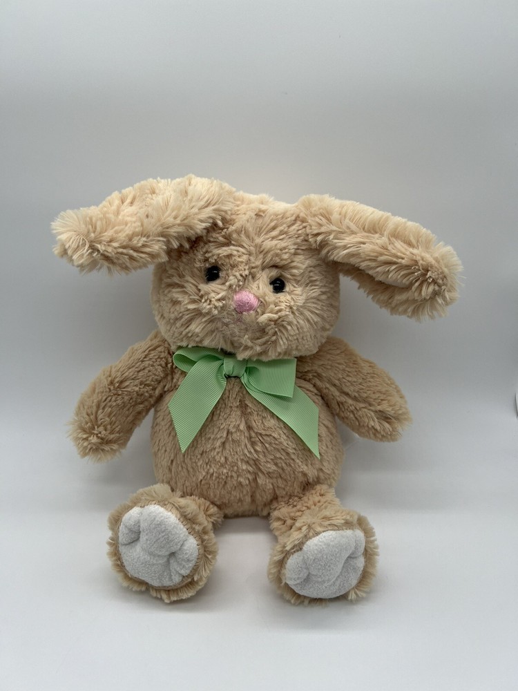 Animal Adventure Beige Tan White Bunny Rabbit Plush 12
