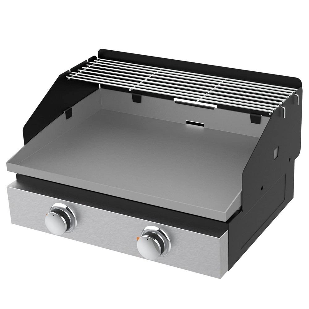 22-Inch Blackstone Griddle Wind Guard with Warming Rack