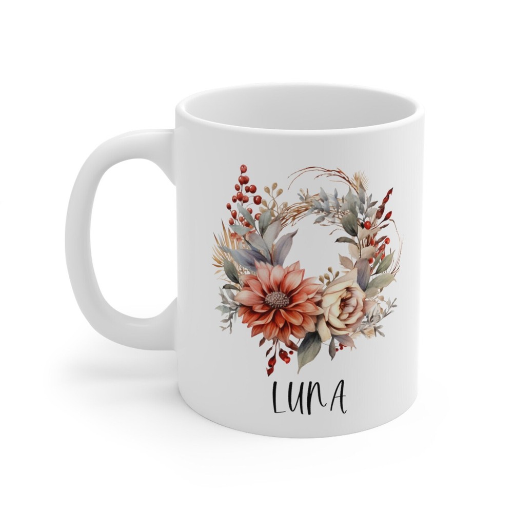Custom Christmas Coffee Mug with Name – Personalized Gift Idea  