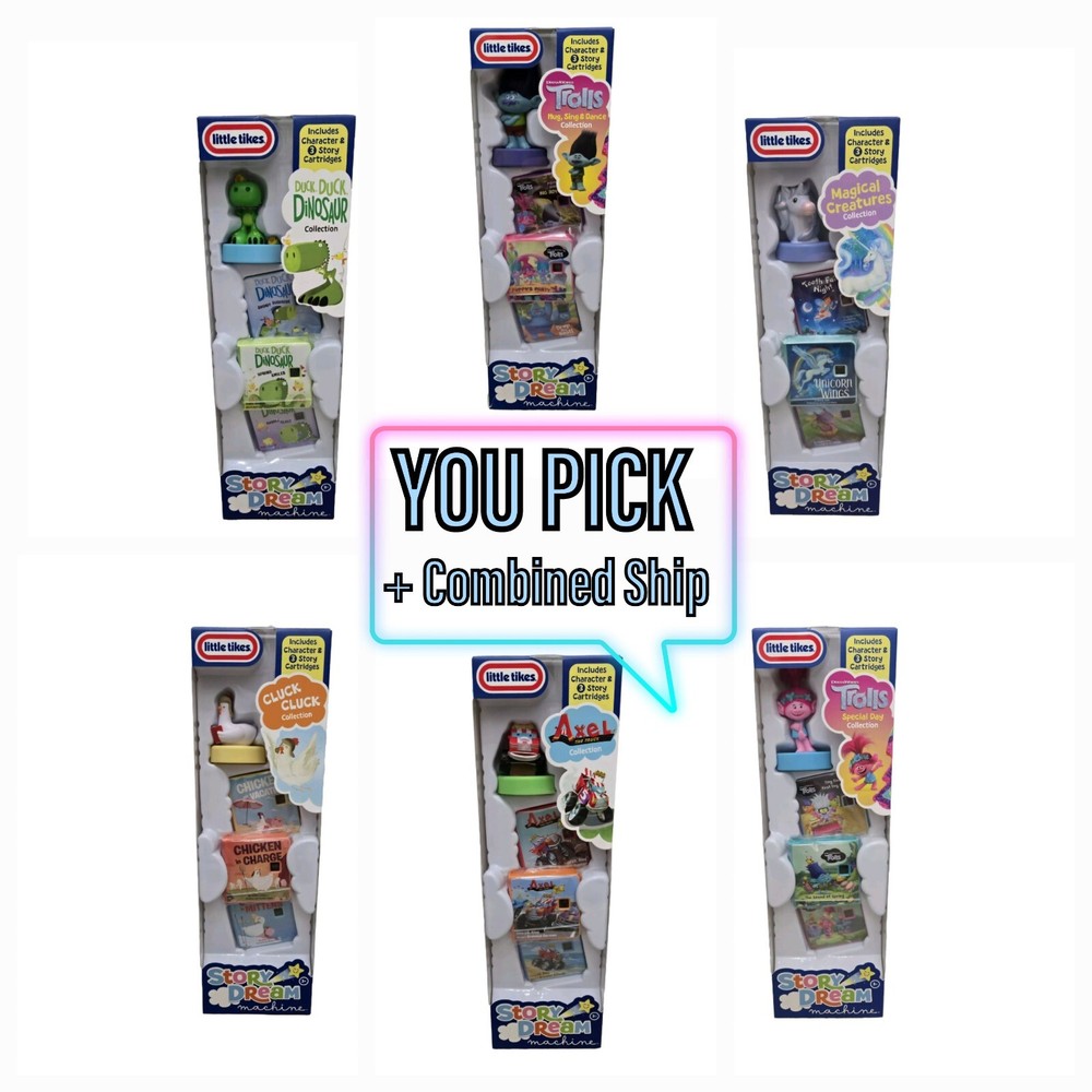 Little Tikes Story Dream Machine Story Cartridges YOU PICK + COMBINED SHIPPING