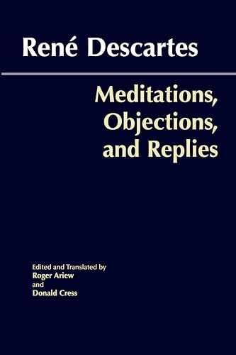 Meditations, Objections, and - Paperback, by Descartes René - Acceptable