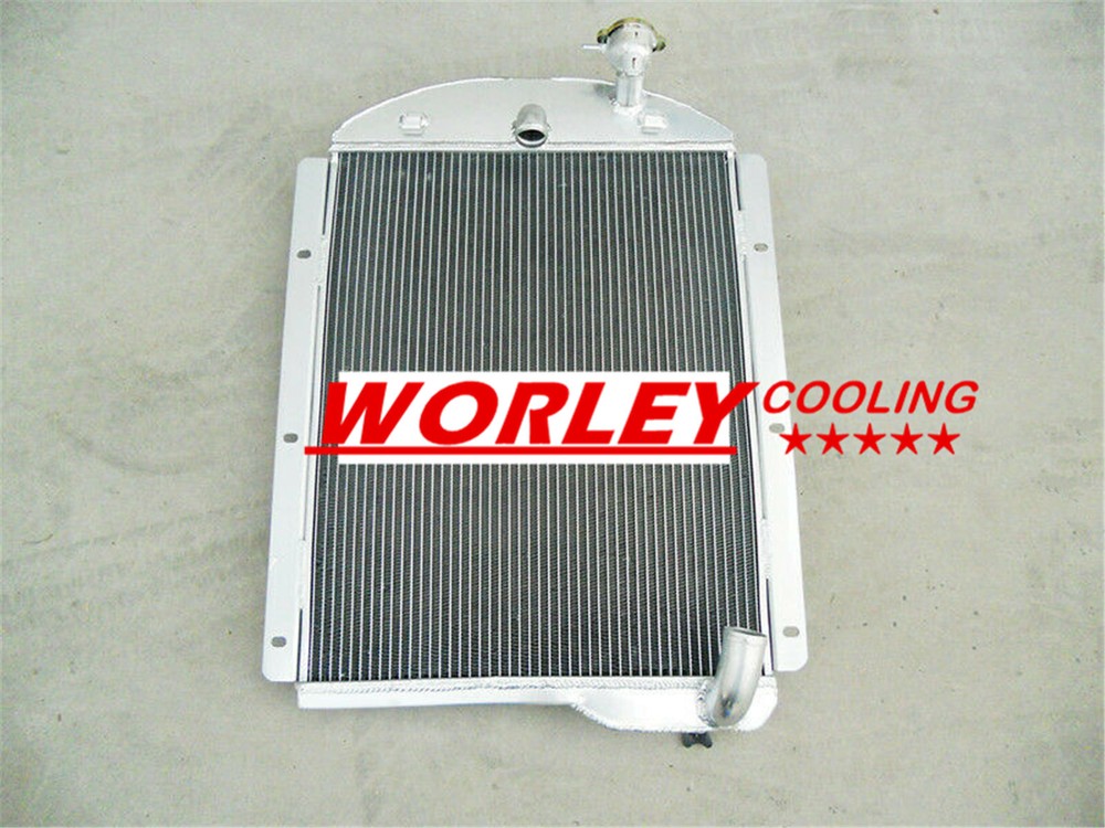Aluminum Radiator For Chevy Pickup Truck Small Block V8 1941-1946 42 43 44 45