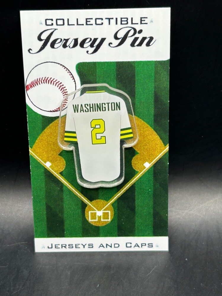 Oakland Athletics Herb Washington jersey lapel pin-Classic Retro Collectible