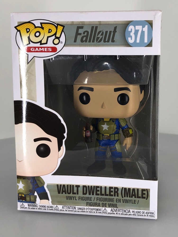Funko Pop Fallout Male Vault Dweller With Nuka Cola Bottle #371