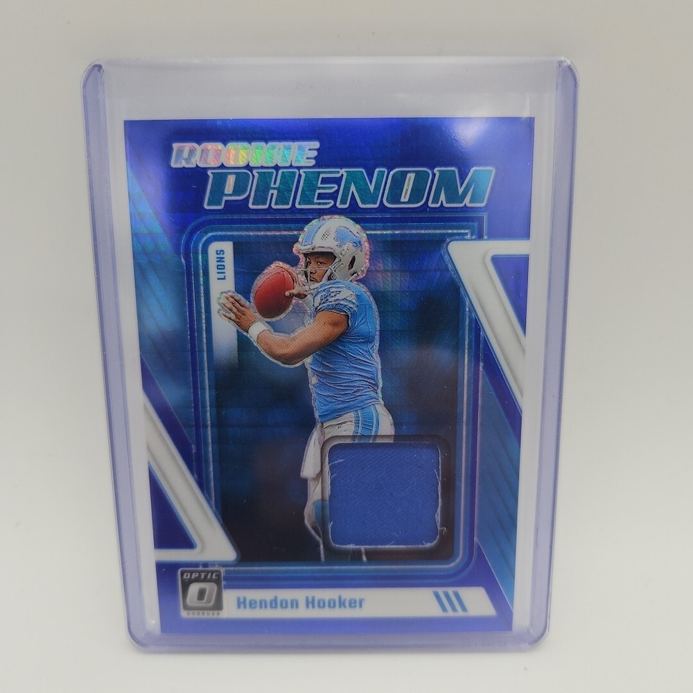 2023 Donruss Optic #RP-HH Hendon Hooker Rookie Phenom Prizm Patch