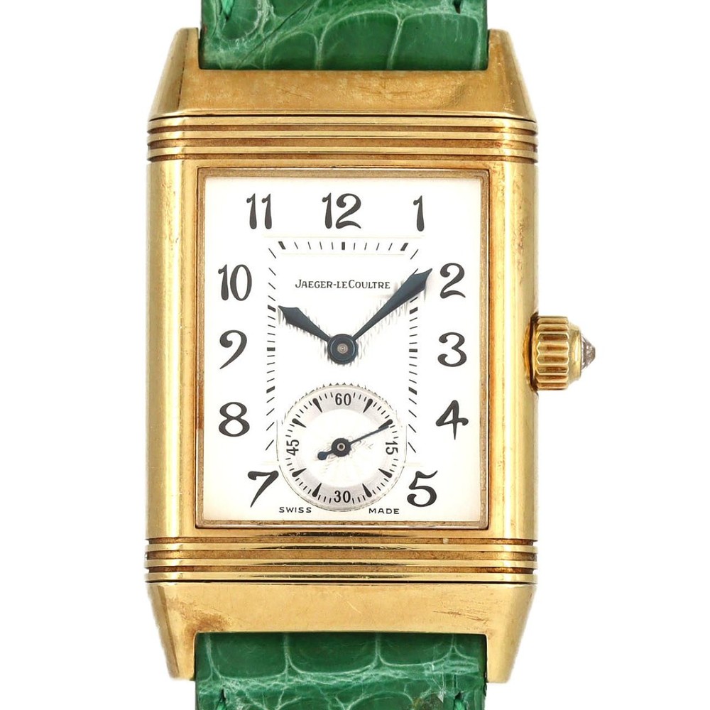 Authentic [Unserviced - Value Price] Jaeger-LeCoultre Reverso Duetto Classic...