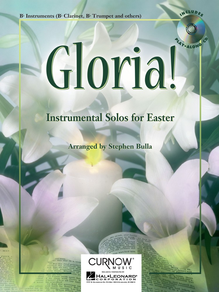 Gloria! Clarinet or Trumpet Solo for Easter Christian Sheet Music Curnow Book CD