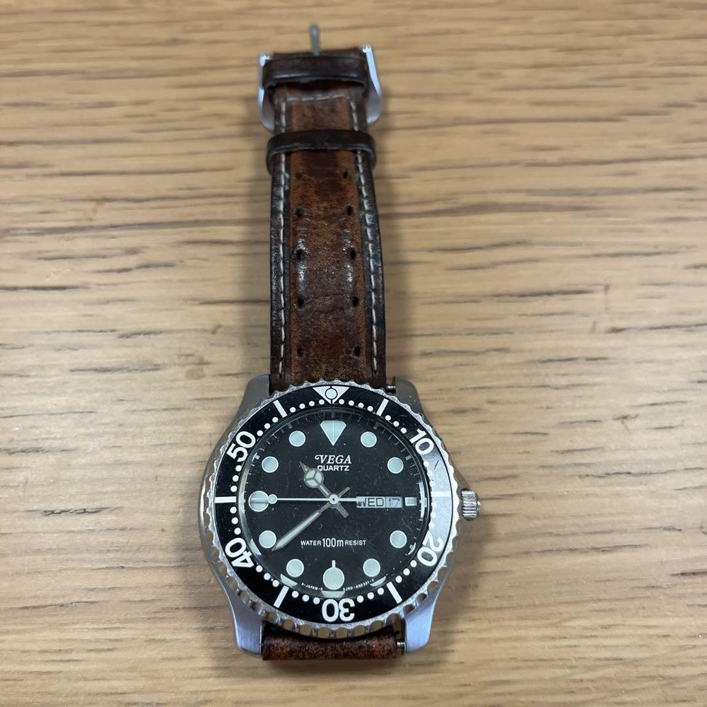 Citizen Vega 3J00-397037 38mm Black Stainless Steel Watch