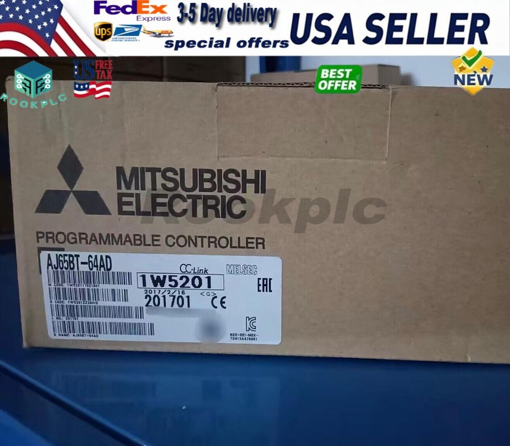 Mitsubishi AJ65BT-64AD PLC Module 1PC New Expedited Shipping AJ65BT64AD