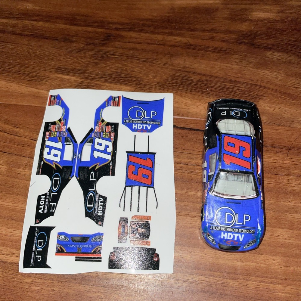 2005 NASCAR Tony Stewart DLP #19 1/64 Scale Custom Decal