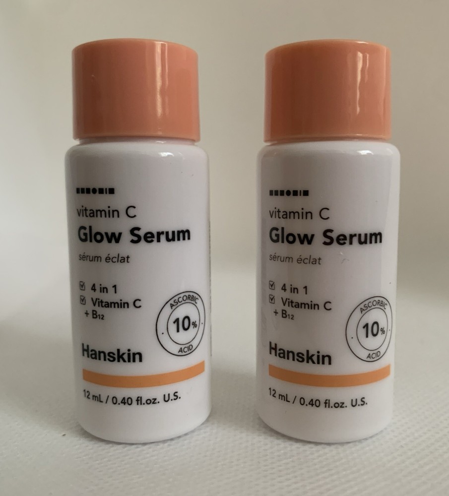 2 Pack Hanskin Vitamin C Glow Serum 12ml Exp 3/25 Sealed Fresh