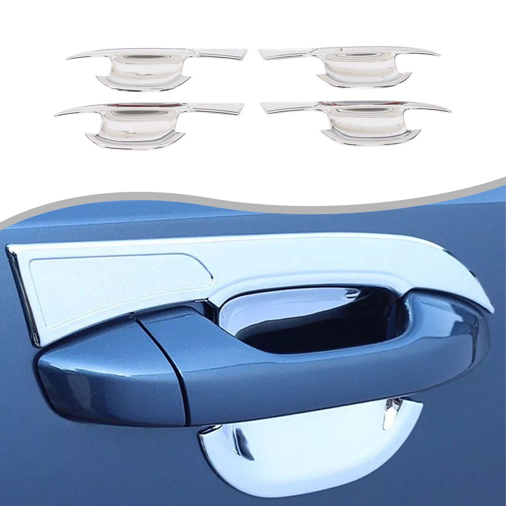 For Kia Sorento 2021-2025 Chrome Car Exterior Door Handle Bowl Cup Cover Trim