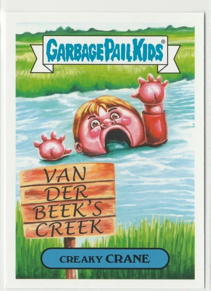 Creaky Crane 13b Garbage Pail Kids GPK 2019 We Hate the 90s Series