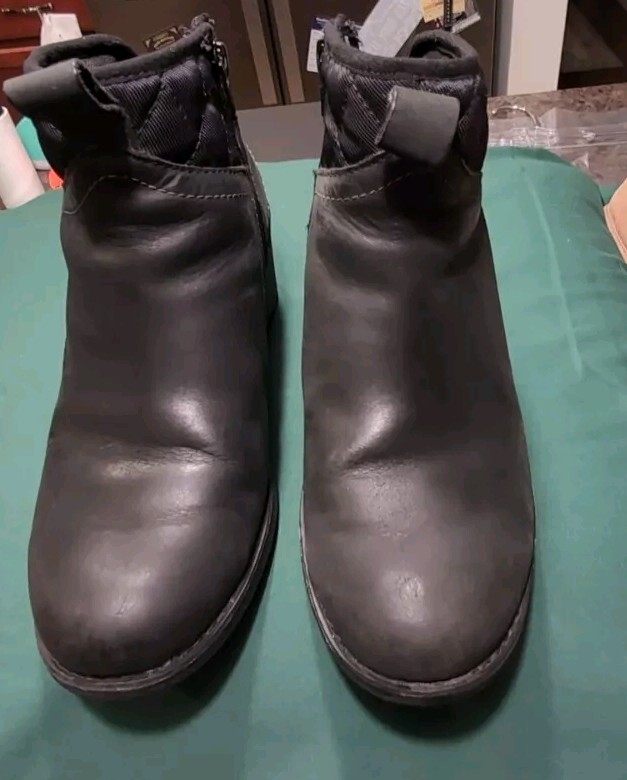 Merrell Select Dry Insulated Black Ankle Boots Size 6.5M 37 EU