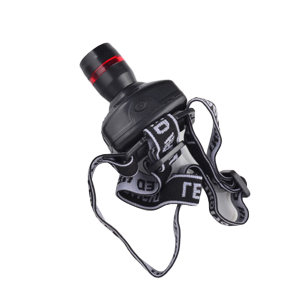 3W High Power LED Headlamp - Black Headband Light for Indoor Outdoor Use  