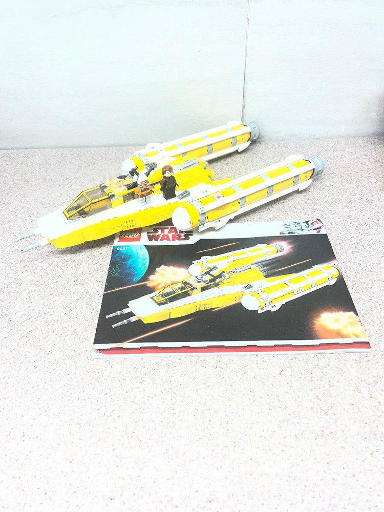 Lego Star Wars 8037 Anakins Y-Wing Starfighter Some Minifigures