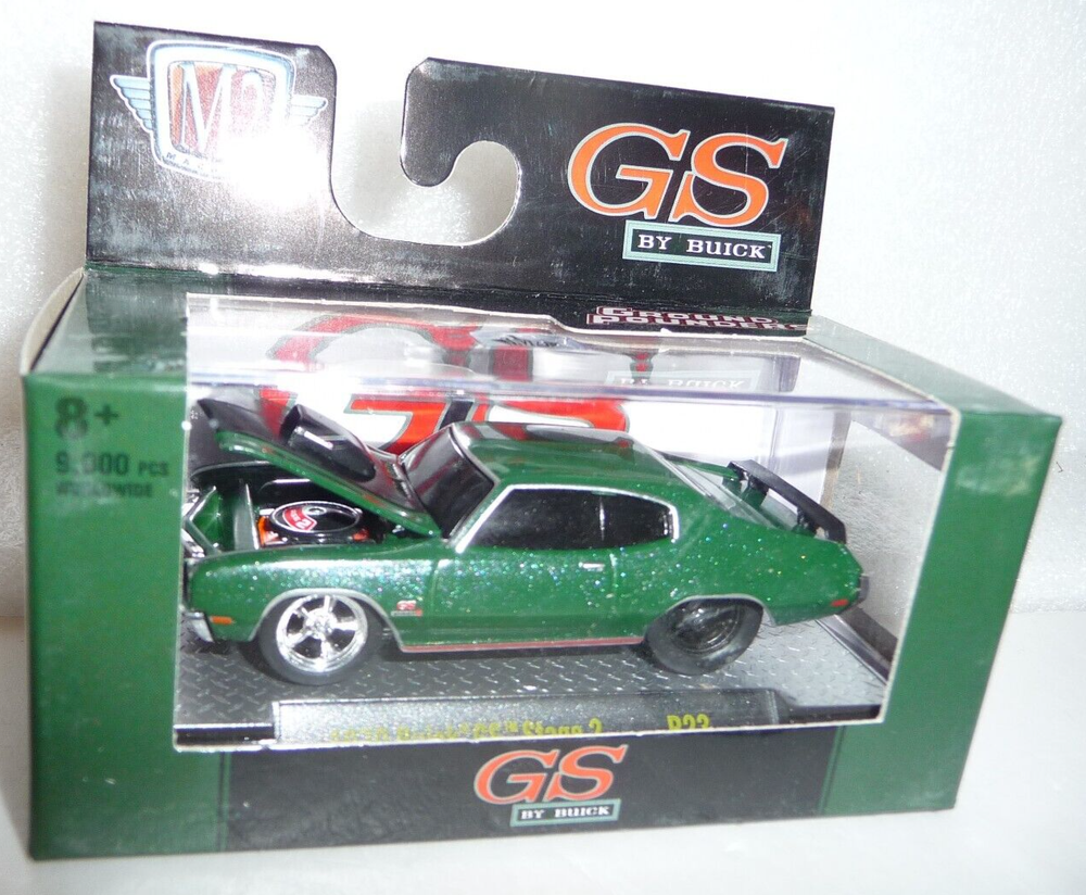M2 Machines Ground Pounders 1970 Buick GS Stage 2 1:64 Diecast