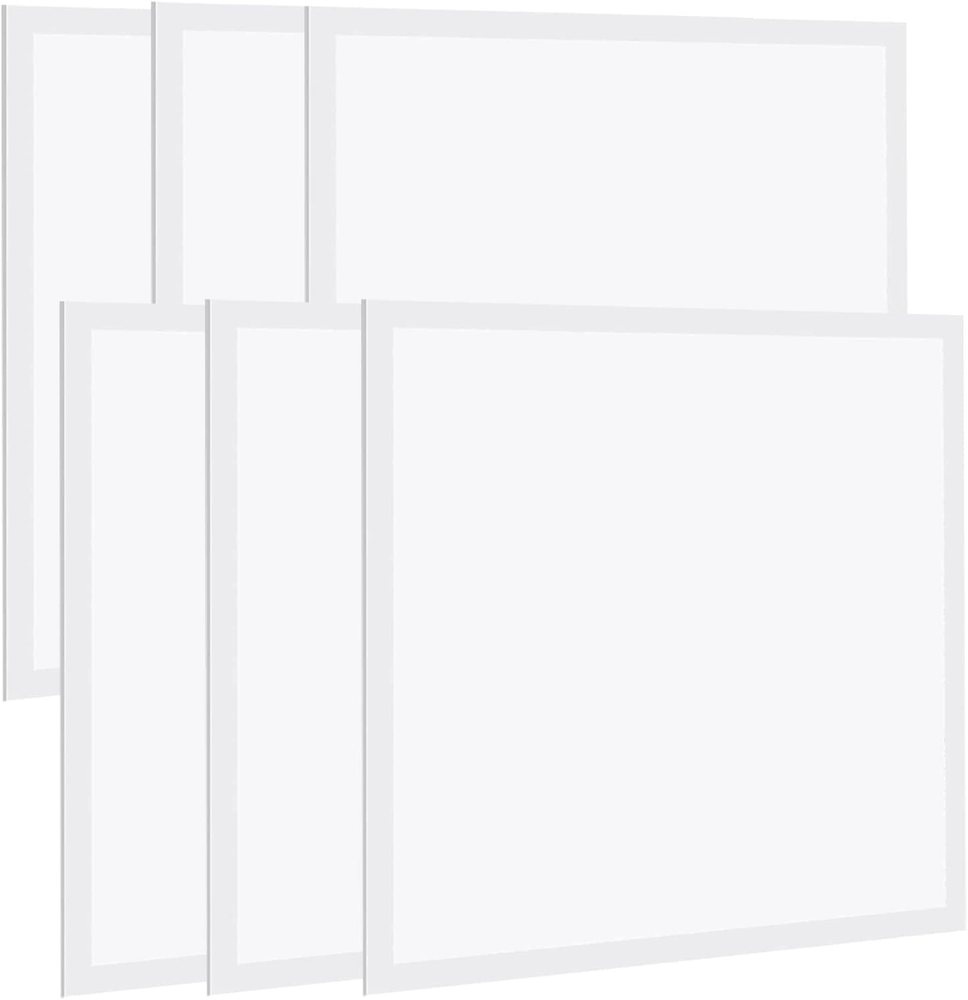 2X2 LED Flat Panel Light - 6 Pack, 40W 6000K, 5000Lm Drop Ceiling Lights with...