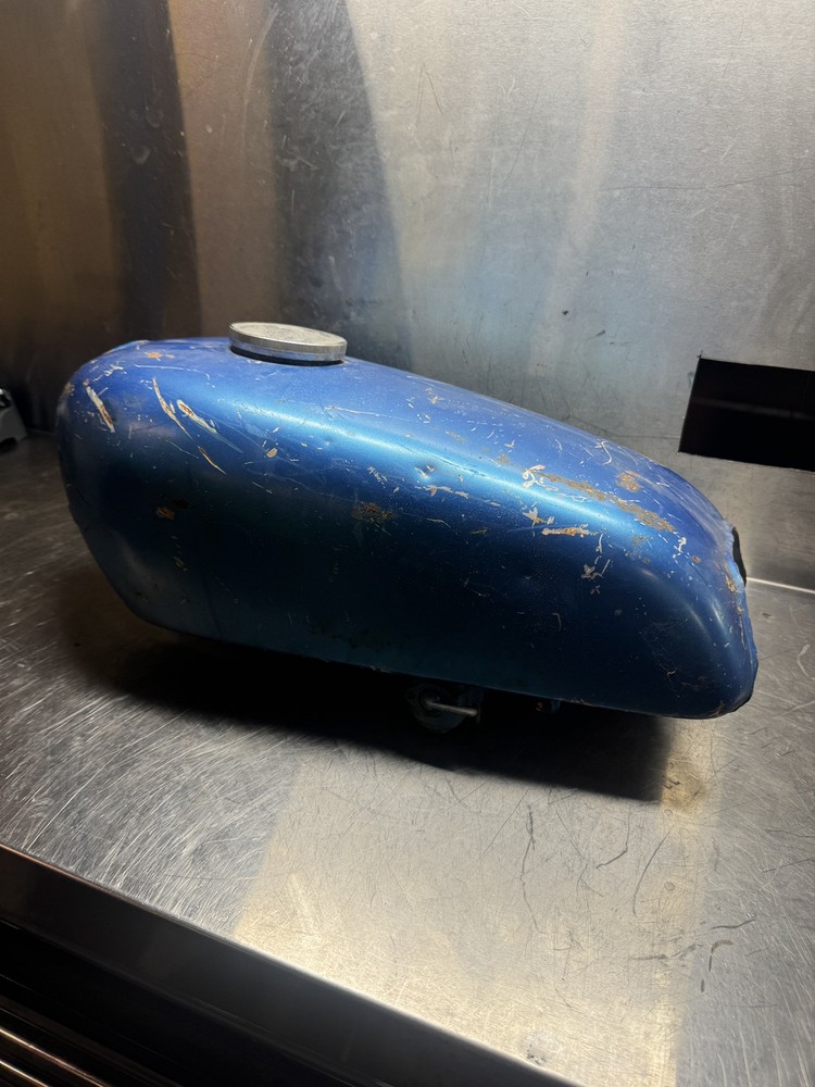 Yamaha RD350 RD 350 360 Steel Cap Tank Petrol Gas Fuel OEM genuine RD360