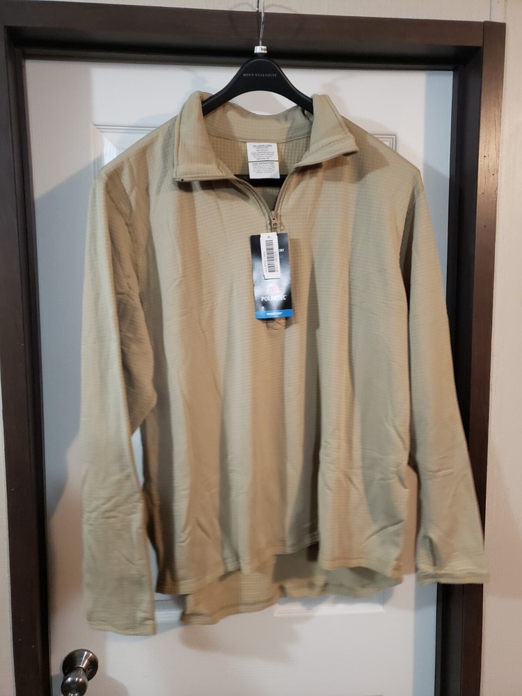 Supreme Collegiate Half Zip Pullover DK Tan FW24 Size XXL Brand New