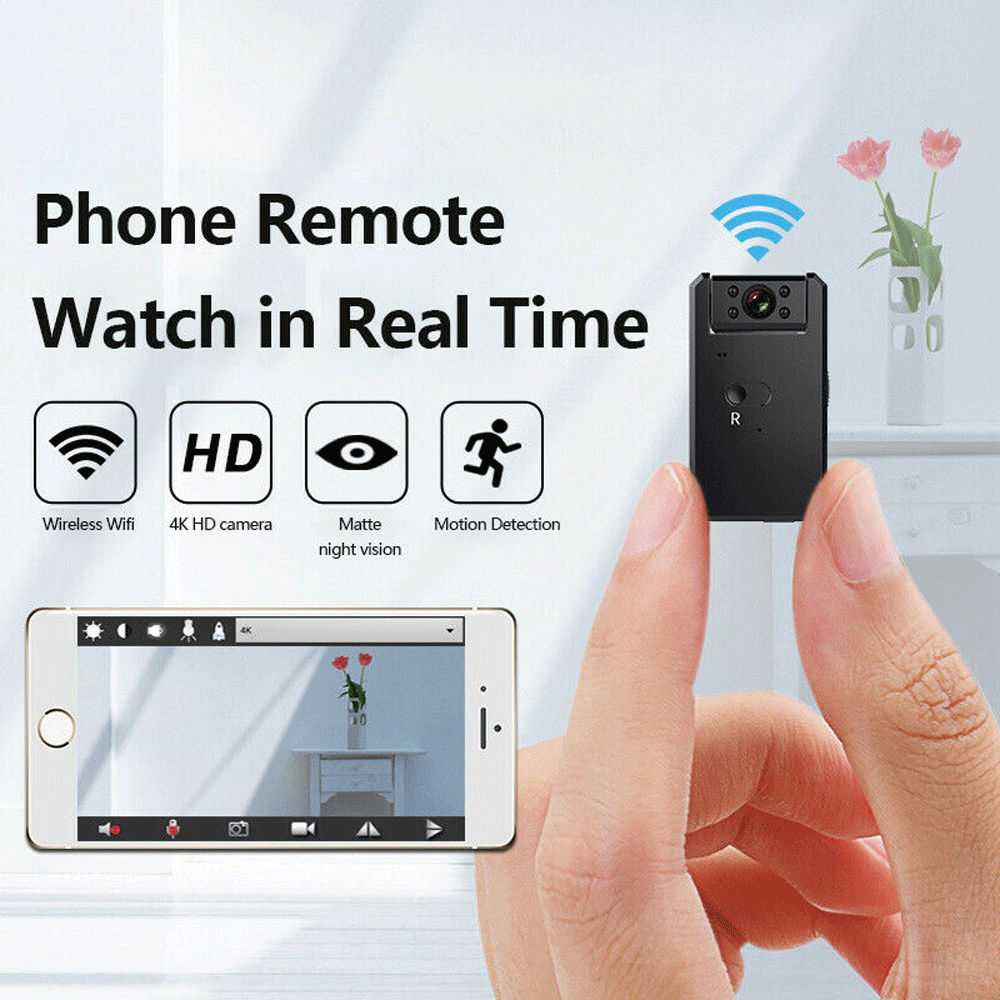 Mini Camera Wireless Wifi IP Security Camcorder HD 1080P DVR Night Vision