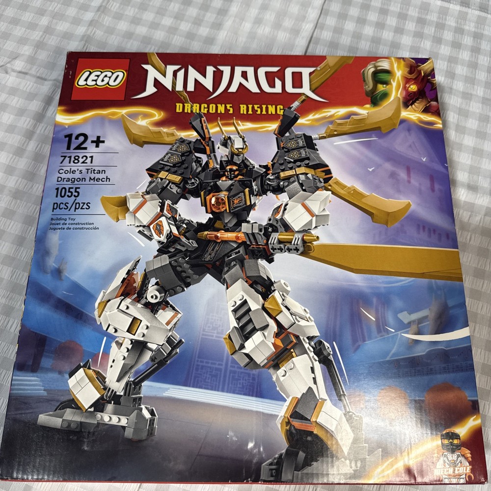 Lego Ninjago Cole's Titan Dragon Mech Adventure Ninja Toy 71821 New See Details