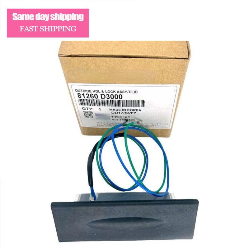 Outside Trunk Lid Lock Tailgate Handle For 2016-2018 Hyundai Tucson 81260-D3000