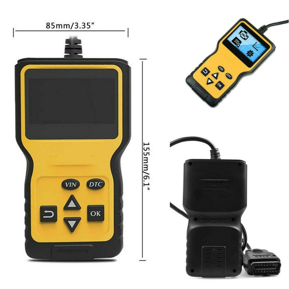 Multi-Functions Car Engine Fault Code Reader OBD2 Scanner Diagnostic Scan Tool