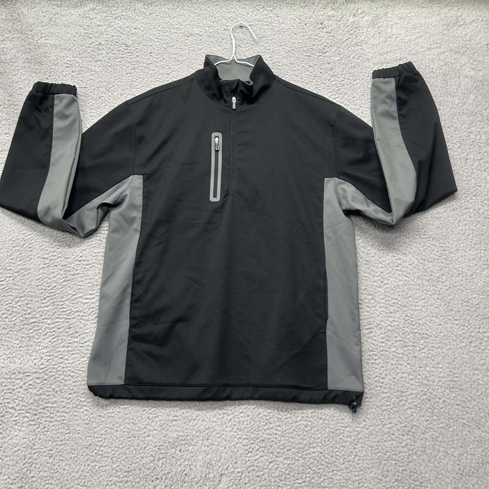 Straight Down Golf Sweater Mens Small 1/4 Zip Pullover