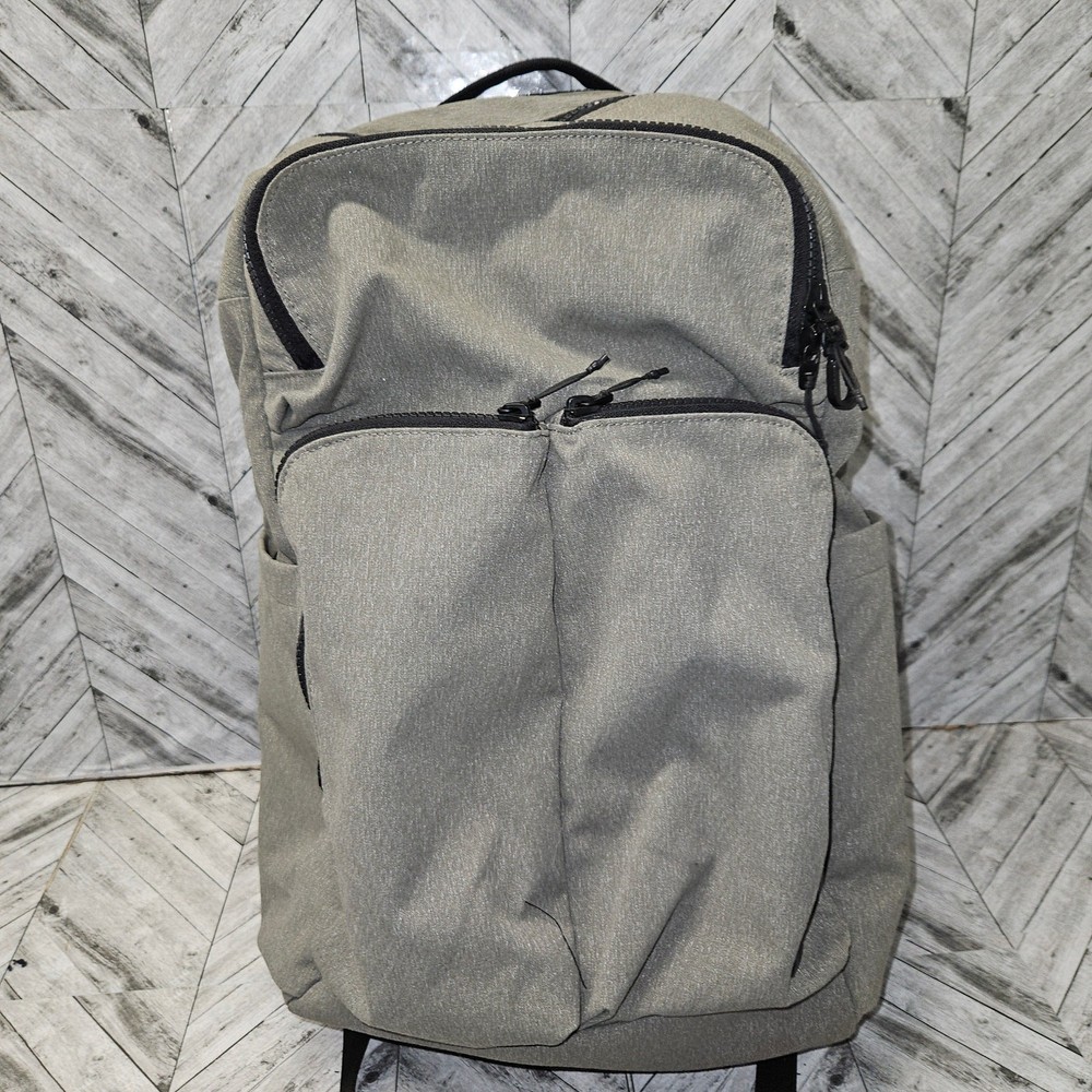 LULULEMON Assert 30L Backpack Grey with Pockets for Laptop Hiking Travel Gym  