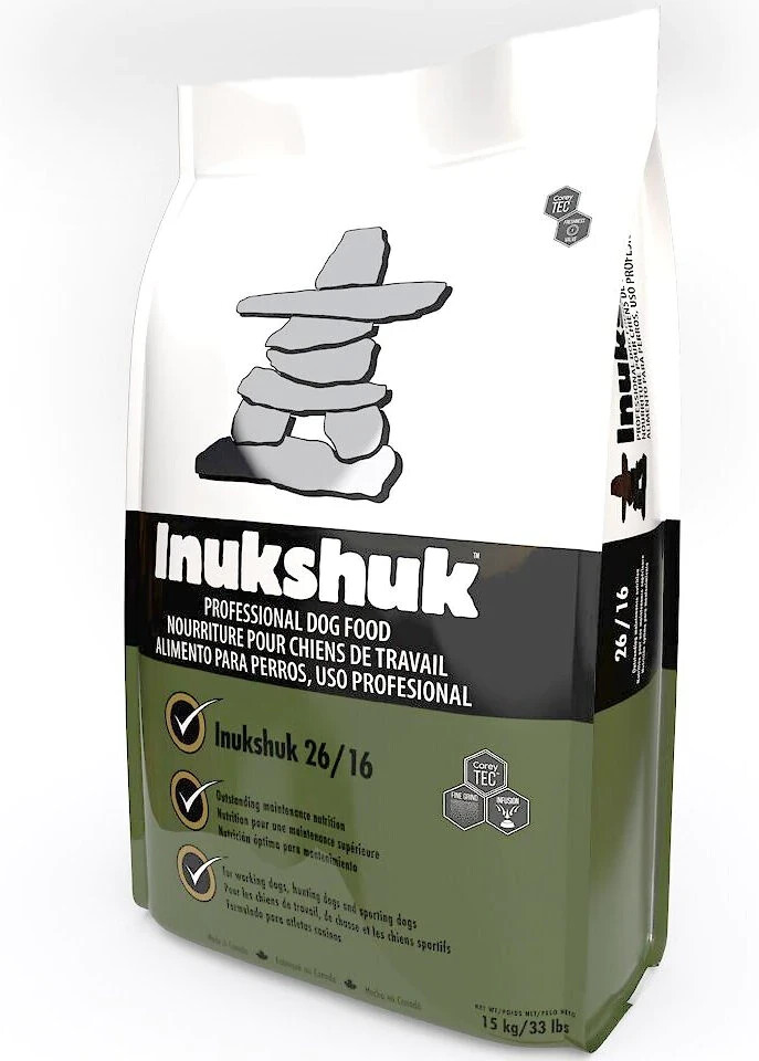 Inukshuk Professional Dry Dog Food 26/16, 33-lb bag
