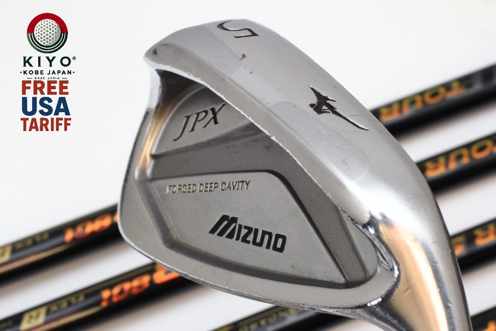 8Pcs MIZUNO JPX E500 FORGED Irons 5-PW-FW-SW Regular Flex TOUR SPIRIT 3 80i RH