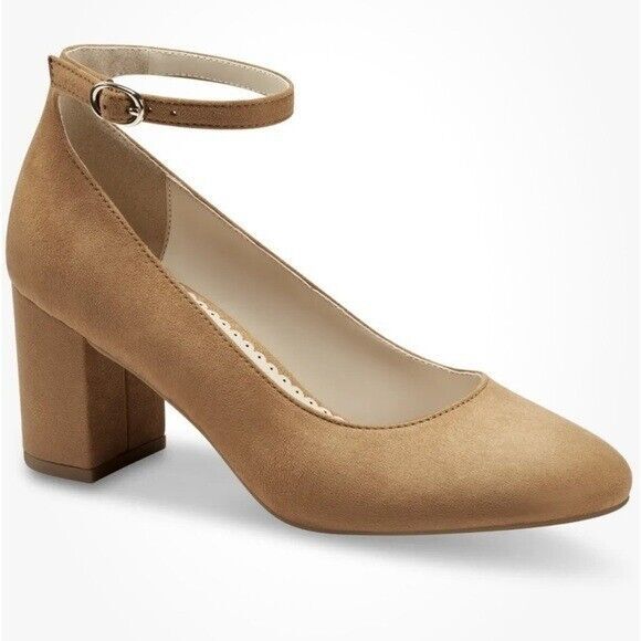 Charter Club Francina Dress Pumps, heels Women's Shoes size 8.5M Camel