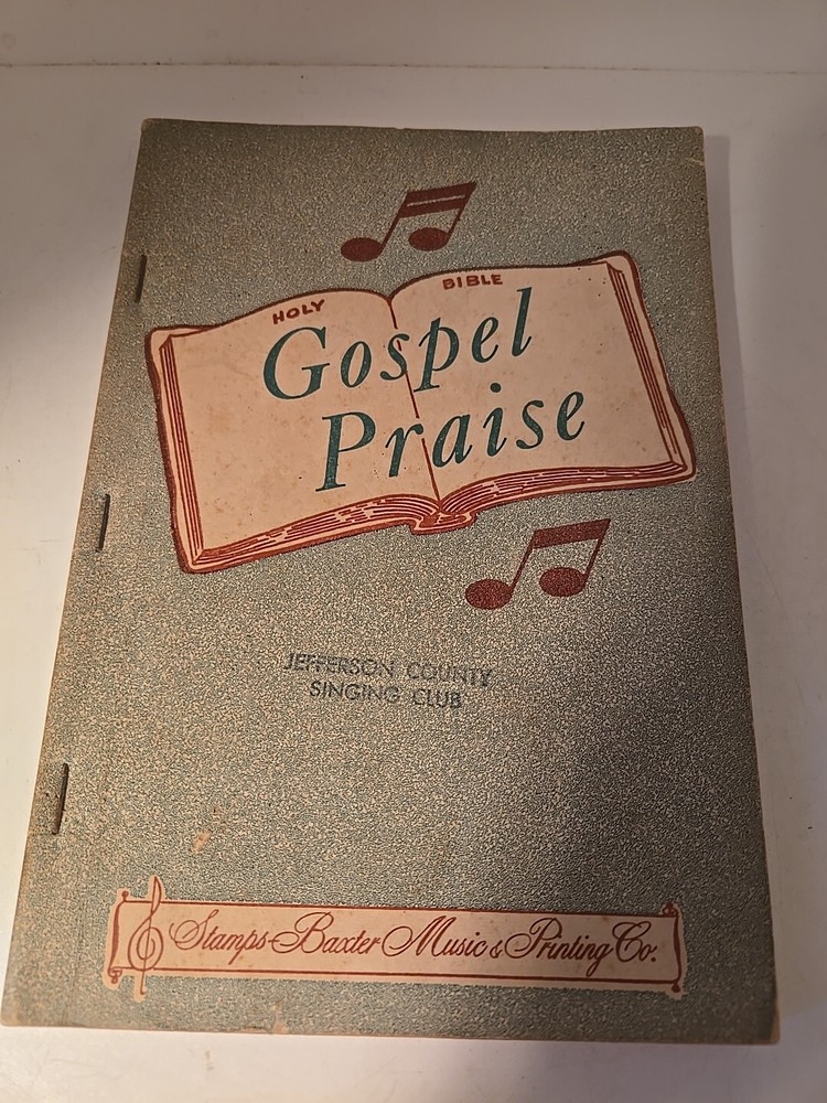 1972 Stamps-Baxter Gospel Praise Hymnal Song Book