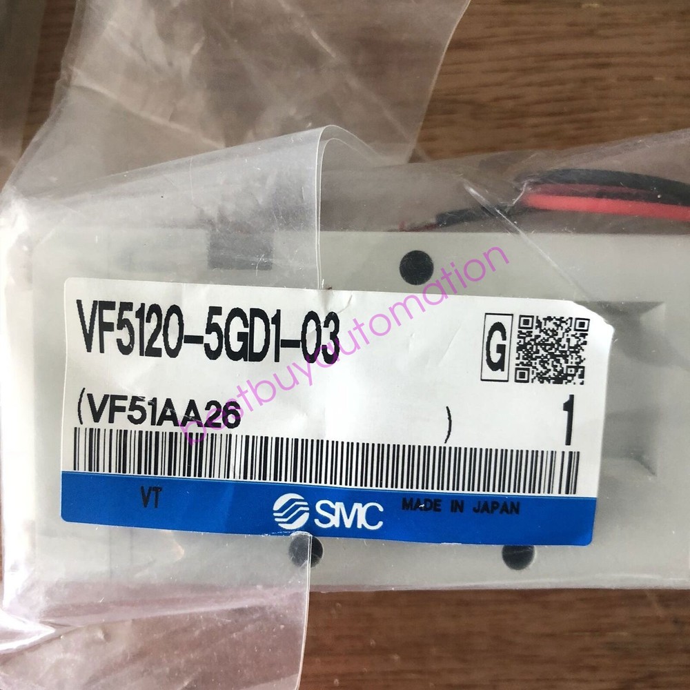One New SMC VF5120-5GD1-03 Solenoid Valve VF51205GD103 Free Shipping