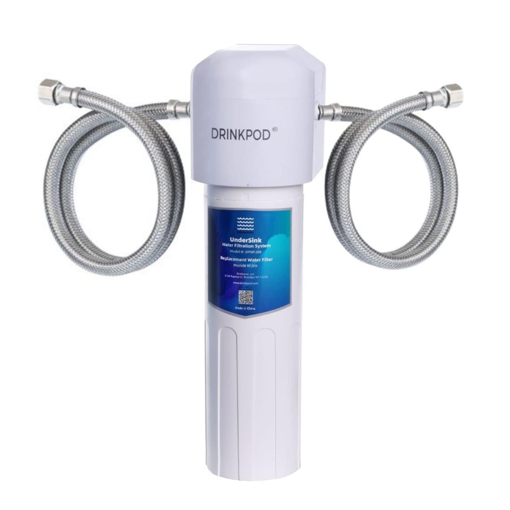 Under Sink Water Filterpod Water System High Speed Flow Rate 20,000 Gallon Capac