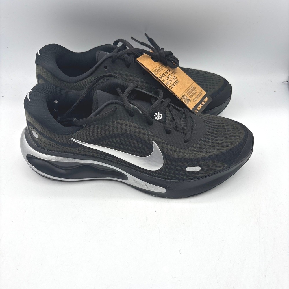 Nike Journey Run Mens Road Running Shoes 8 Black Silver FN0228-001