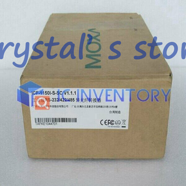 1PCS Brand new ones MOXA Industrial Grade Fiber Converter ICF-1150I-S-SC