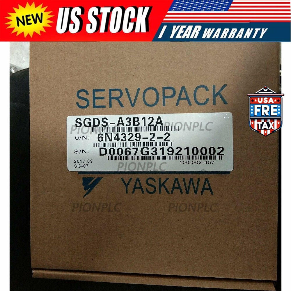 1PC Yaskawa SGDS-A3B12A Servo Driver SGDSA3B12A New In Box 1 Year Warranty