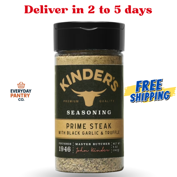 Prime Steak with Black Garlic and Truffle Rub and Seasoning 5 Oz