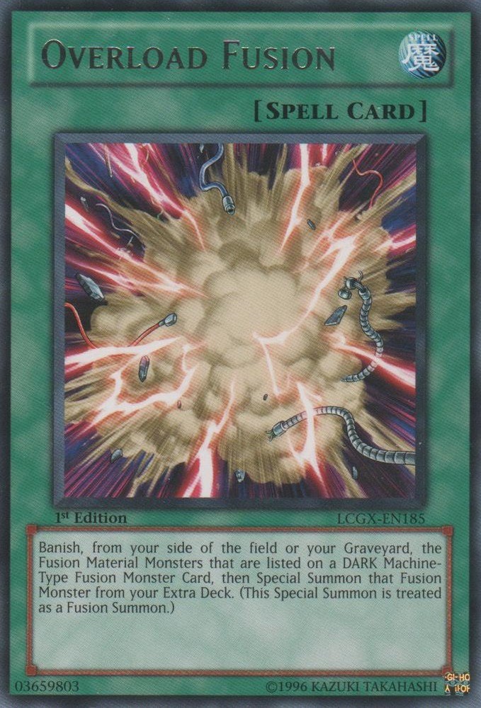 Overload Fusion LCGX-EN185 Rare Unlimited Lightly Played MTG Card