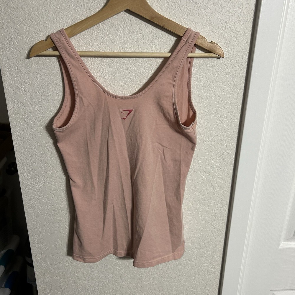 Gymshark Lightweight Pink Tank Top S Workout Top