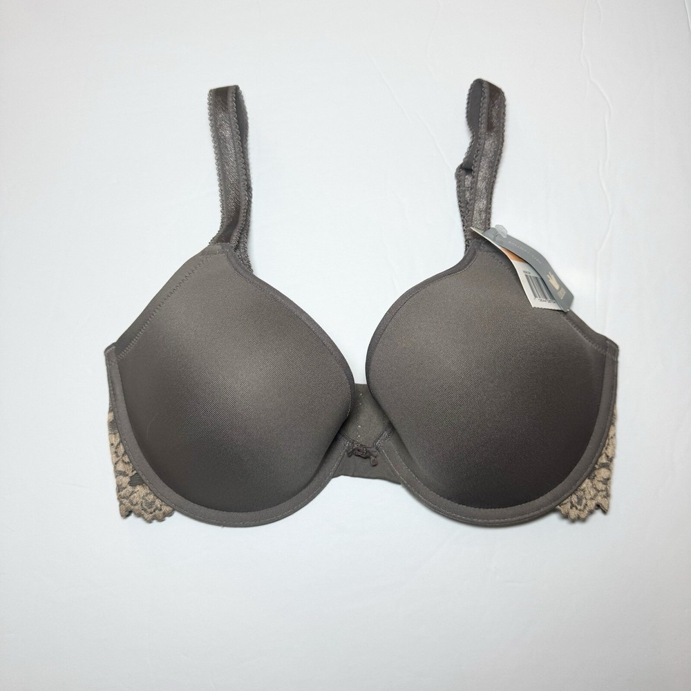 Wacoal Women's Embrace Lace Push-Up Bra 32DD 858191 Brown Taupe
