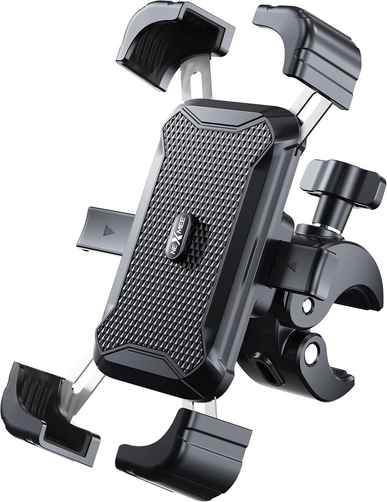 Bike Phone Holder Mount, [1s Quick Release] Motorcycle Phone Mount, Universal...