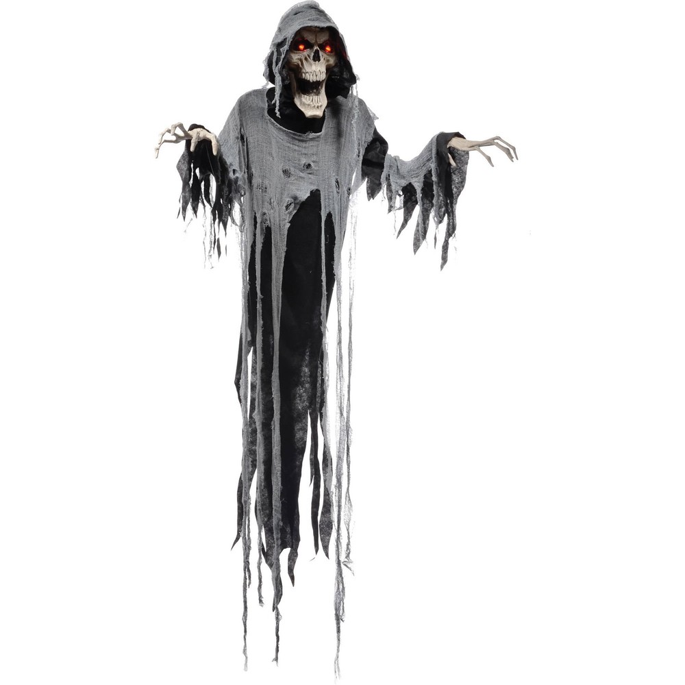 72 Inch Animated Hanging Reaper Halloween Prop